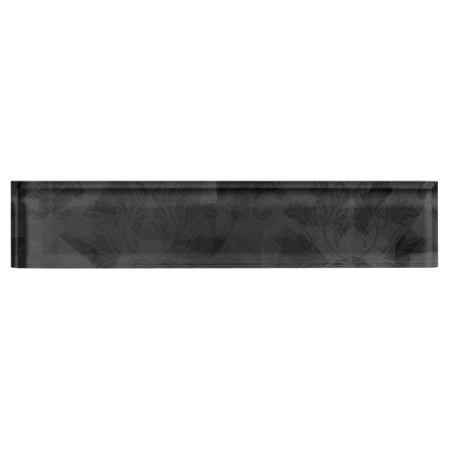 Porte-nom Pour Bureau Créez votre propre personnalisation (Devant)