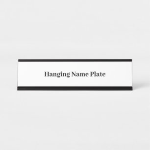 Porte-nom Pour Bureau Créez Votre Propre Promotion de Marque Simple