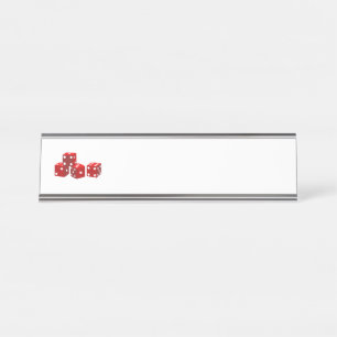 Porte-nom Pour Bureau Dose de jeu