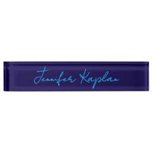 Porte-nom Pour Bureau Écriture Classique Minimaliste Professionnel