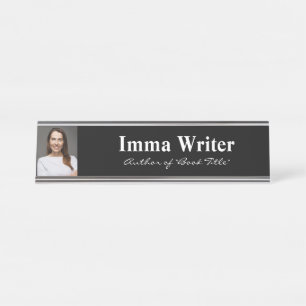 Porte-nom Pour Bureau Élégant professionnel signateur de livre