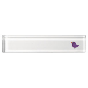 Porte-nom Pour Bureau Enfants mignonette birdy