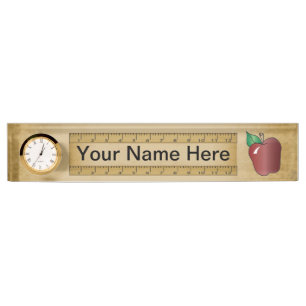 Porte-nom Pour Bureau Enseignant   Nom DO-IT-YOURSELF