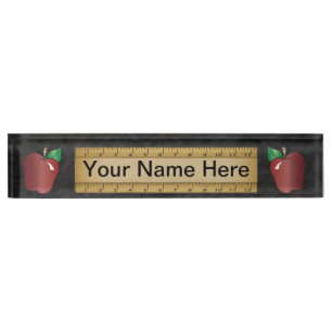 Porte-nom Pour Bureau Enseignant Nom DO-IT-YOURSELF