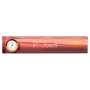PORTE-NOM POUR BUREAU ENSOLEIL