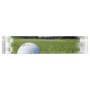 Porte-nom Pour Bureau Fairway de golf