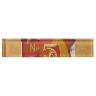 Porte-nom Pour Bureau Figure de Cudern Art moderne