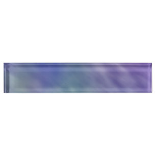 Porte-nom Pour Bureau Fond de ciel profond aux couleurs de l'arc-en-ciel