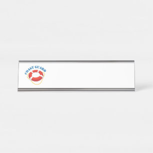 Porte-nom Pour Bureau Garde côtière
