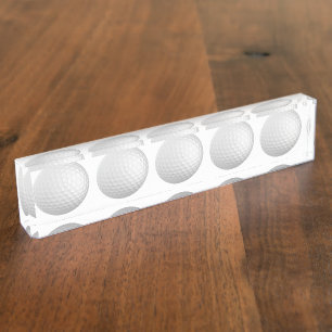 Porte-nom Pour Bureau golf ball.png