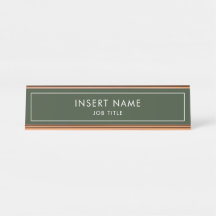 Hunter Green Moderne Professionnel