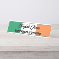 Irlande National Flag, standard irlandais, bannièr