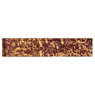 Porte-nom Pour Bureau Journal Rock American Indian Utah
