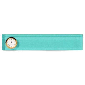 Porte-nom Pour Bureau La poussière d'étoile de turquoise