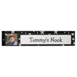 Porte-nom Pour Bureau Le nom personnalisé de l'enfant et la plaque