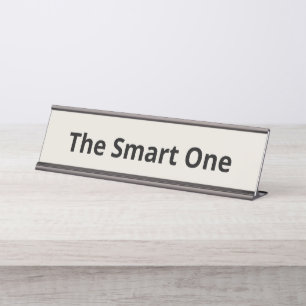 Porte-nom Pour Bureau Le Smart One personnalisable