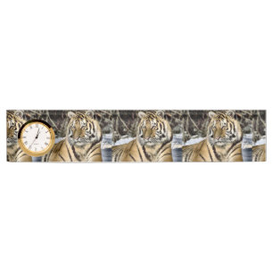 Porte-nom Pour Bureau Les amateurs de tigres de Sibérie
