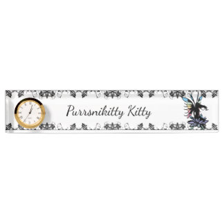 Porte-nom Pour Bureau Lotus Shadow Fairy