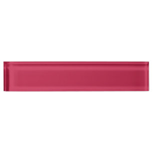 Porte-nom Pour Bureau Lumineuse (couleur solide)