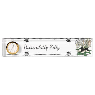 Porte-nom Pour Bureau Magnolia Shadow Fairy