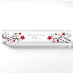 Porte-nom Pour Bureau Modèle de conception Extraordinaire