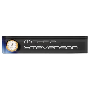 Porte-nom Pour Bureau Modèle de texte de Personnaliser professionnelle a