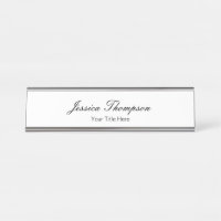 Moderne élégant Plain Simple Professionnel