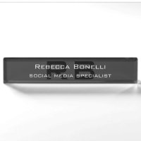 Monogramme professionnel gris noir