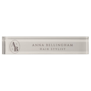 Porte-nom Pour Bureau Mug de logo personnalisé Marque professionnelle