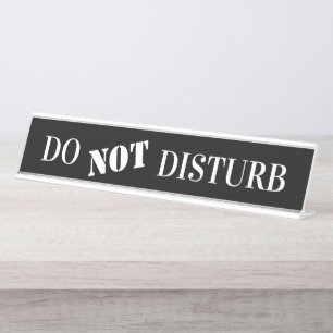 Porte-nom Pour Bureau Ne pas DIsturb SI Office Professional
