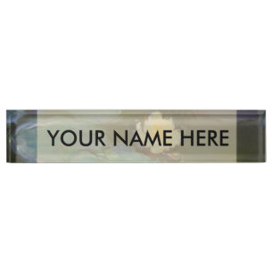 Porte-nom Pour Bureau Nymphéas de Monet Étang aux Nymphéas Peinture de N