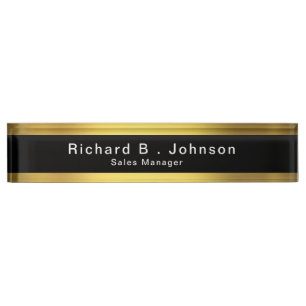 Porte-nom Pour Bureau Ordinateur de bureau de cadeaux de classe Affaires