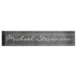 Porte-nom Pour Bureau Panneau de configuration Motif de tableau de bord