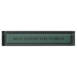 Porte-nom Pour Bureau Papa