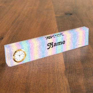 Porte-nom Pour Bureau Pastel