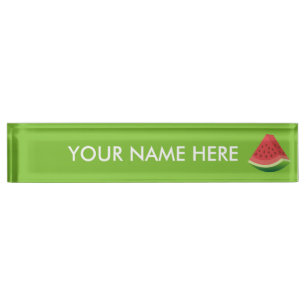 Porte-nom Pour Bureau Pastèque