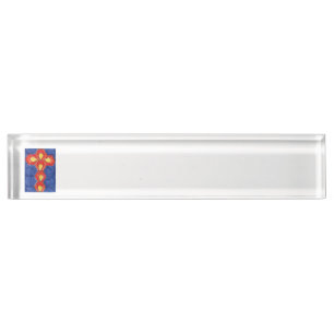 Porte-nom Pour Bureau Plan de nom du bureau multimotif