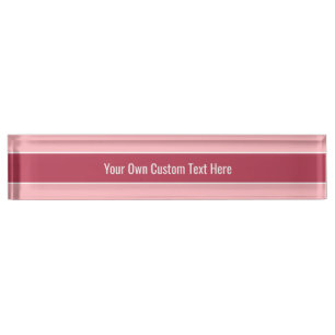 Porte-nom Pour Bureau Plaque de bureau personnalisée Motif