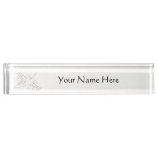 Porte-nom Pour Bureau Plaque signalétique du bureau F-16
