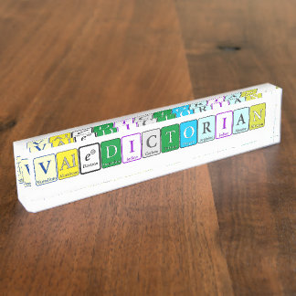 Porte-nom Pour Bureau Plaque signalétique valedictorian pour bureau