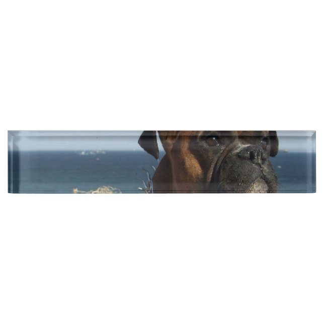 Porte-nom Pour Bureau Produit de personnaliser (Devant)