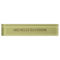 Professionnel moderne minimaliste vert olive clair