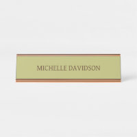 Professionnel moderne minimaliste vert olive clair