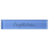 Professionnel Plat Moderne Élégant Bleu de Cornoua