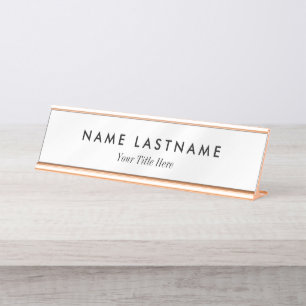Porte-nom Pour Bureau Promotion commerciale moderne personnalisée