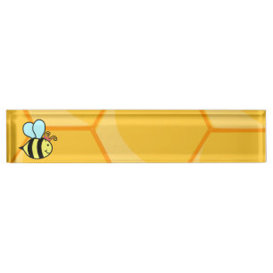 Porte-nom Pour Bureau Queen Bee
