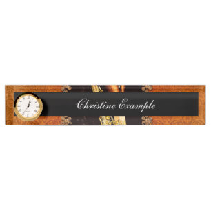 Porte-nom Pour Bureau Saxophone merveilleux