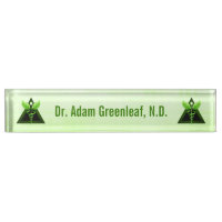 Symbole de médecine alternative Light Green Caduce