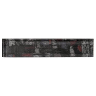 Porte-nom Pour Bureau "Tango plaque signalétique de bureau sous pluie"