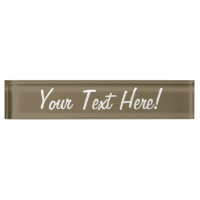 Taupe Brown Color Arrière - plan personnalisable